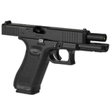 【 5KU 製 】 東京マルイ G17 Gen5 MOS 対応 メタルスライド & アウターバレル セット アルミCNC アナダイズド仕上げ 蓄光サイト付き