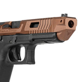 【 5KU 製 】東京マルイ G17 Gen5 MOS 対応 TTI COMBAT MASTER "Ballerina" コンバージョンキット (メタルスライド、アウターバレル、リコイルスプリング、ドットサイトプレート 他)