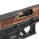 【 5KU 製 】東京マルイ G17 Gen5 MOS 対応 TTI COMBAT MASTER "Ballerina" コンバージョンキット (メタルスライド、アウターバレル、リコイルスプリング、ドットサイトプレート 他)