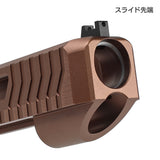 【 5KU 製 】東京マルイ G17 Gen5 MOS 対応 TTI COMBAT MASTER G34 GEN5 コンバージョンキット (メタルスライド、アウターバレル、リコイルスプリング、ドットサイトプレート 他)