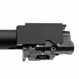 【 5KU 製 】 東京マルイ グロック17 Gen3/G18C対応 メタルアウターバレル 軽量アルミ製 14mm逆ネジ搭載 刻印入り / BK (ブラック) [ GB-429-BK ]