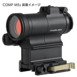 【 Guns Modify 製 】 Micro T1/T2/COMP M5シリーズ ドットサイト 対応 レンズプロテクター ポリカーボネート製 2mm厚 外径28mm クリアレンズ [ GM0046 ]