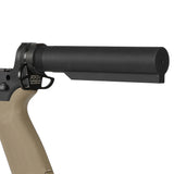【 Guns Modify 製 】東京マルイ GBB M4シリーズ対応 フルCNC アルミ バッファチューブ エアー吸排気穴付き アルマイト仕上 6ポジション BK ブラック [ GM0457 ]