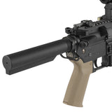 【 Guns Modify 製 】東京マルイ GBB M4シリーズ対応 フルCNC アルミ バッファチューブ エアー吸排気穴付き アルマイト仕上 6ポジション BK ブラック [ GM0457 ]