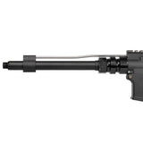 【 Guns Modify 製 】M4 / M16 シリーズ対応 アルミCNC ロープロファイル ガスブロック & 190mm カービンレングス ガスチューブ セット Φ19mmバレル対応 [ GM0458 ]