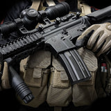 [在庫一掃セール 激安]【 ARMY FORCE 製 】 電動ガン M4シリーズ 対応 HKスタイル 300連 多弾マガジン スチール製 ゼンマイ給弾式