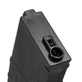 【 CYMA 製 】 電動ガン M4対応 MAGPULタイプ PMAG 220連 ポリマーマガジン & TTI 正式ライセンス ベースパッド セット BK/RED