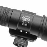 ★ハイグレードモデル★【 SFタイプ 】M300V ウェポンライト レプリカ 200ルーメンLED & IR(赤外線)モード搭載 プッシュスイッチ付 20mmレイル対応 / BK