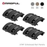 【 実物 MAGPUL 】 20mmレール対応 XTM Enhanced Rail Panels レールパネル 8ピース (4枚分) セット