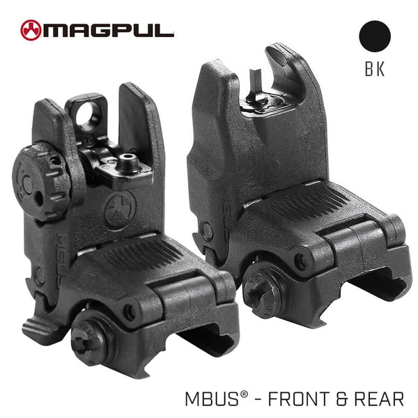 好評新品【実物】Magpul MBUS Gen 2 フロントu0026リア フリップアップサイト 個人装備