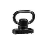 【 METAL 製 】 M-LOK QDスリングマウント ＆ QDスリングスイベル セット アルミ/スチール製 BK ブラック 2ポイント 3ポイント スリング