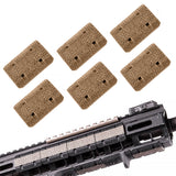 【実物 MAGPUL】 M-LOK Rail Cover Type2 ( M-LOK レイルスロット用 強化ポリマー製 レイルカバー) 6枚セット