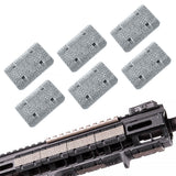 【実物 MAGPUL】 M-LOK Rail Cover Type2 ( M-LOK レイルスロット用 強化ポリマー製 レイルカバー) 6枚セット