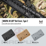 【実物 MAGPUL】 M-LOK Rail Cover Type2 ( M-LOK レイルスロット用 強化ポリマー製 レイルカバー) 6枚セット