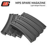 【 MAG製 】 東京マルイ 電動ガン MP5シリーズ対応 90連 スペアマガジン 樹脂製 スプリング給弾