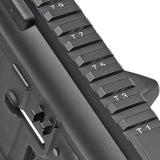 【 E&C 製 】 電動ガン M4シリーズ 対応 無刻印タイプ M4 アルミ フレーム & 外装パーツ セット [ EC-MP001A ] メタルレシーバー アッパー ロアー