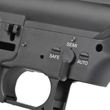 【 E&C 製 】 電動ガン M4シリーズ 対応 無刻印タイプ M4 アルミ フレーム & 外装パーツ セット [ EC-MP001A ] メタルレシーバー アッパー ロアー