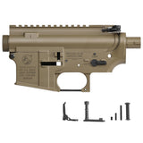 【 E&C 製 】 電動ガン M4シリーズ 対応 コルト 刻印タイプ M4A1 アルミ フレーム & 外装パーツ セット [ EC-MP001C-C ] Colt メタルレシーバー アッパー ロアー