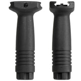【 MP 製 】 KAC バーティカル フォアグリップ レプリカ FORWARD PISTOL GRIP 20mmレール 対応 レプリカ 樹脂製 BK ブラック