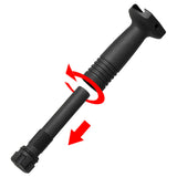 【 MP 製 】 KAC バーティカル フォアグリップ レプリカ FORWARD PISTOL GRIP 20mmレール 対応 レプリカ 樹脂製 BK ブラック