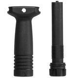 【 MP 製 】 KAC バーティカル フォアグリップ レプリカ FORWARD PISTOL GRIP 20mmレール 対応 レプリカ 樹脂製 BK ブラック