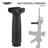 【 MP 製 】 KAC バーティカル フォアグリップ レプリカ FORWARD PISTOL GRIP 20mmレール 対応 レプリカ 樹脂製 BK ブラック