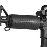 【 E&C 製 】 M4 M16 シリーズ対応 USGI M4カービン ハンドガード レプリカ ノーマル クラシック 2ピースハンドガード 樹脂製 BK ブラック