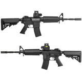 【 E&C 製 】 M4 M16 シリーズ対応 USGI M4カービン ハンドガード レプリカ ノーマル クラシック 2ピースハンドガード 樹脂製 BK ブラック