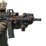 【MP製】 20mmレイル対応 MAGPULタイプ XTM レイルパネル 8ピース入 樹脂製 / MP02003
