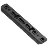 【MP製】 M-LOK & KEYMOD 両方対応 20mm レイルセクション 6種6枚セット (3 / 5 / 7 / 9 / 11 / 13スロット) 取付ナット付 樹脂製 / MP02013