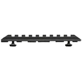 【MP製】 M-LOK & KEYMOD 両方対応 20mm レイルセクション 6種6枚セット (3 / 5 / 7 / 9 / 11 / 13スロット) 取付ナット付 樹脂製 / MP02013