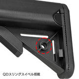 【 E&C 製 】M4シリーズ対応 強化ポリマー製 LMT SOPMODストック レプリカ クレーンストック ソップモッド