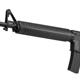 【 E&C 製 】 M4/M16シリーズ対応 AR15 Colt M16A2 ハンドガード フロントキャップ付き 2ピースハンドガード 樹脂製 BK ブラック