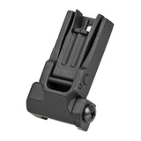 【 E&C 製 】 20mmレール 対応 Knights Armament KAC M4 フォールディング フロントサイト レプリカ 上下ゼロイン可能 金属製 BUIS / BK ブラック