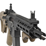 【 E&C 製 】 20mmレール 対応 Knights Armament KAC M4 フォールディング フロントサイト レプリカ 上下ゼロイン可能 金属製 BUIS / BK ブラック