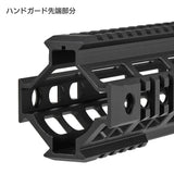 【 E&C 製 】M4 シリーズ対応 GEISSELE SMR Mk4 10" M-LOK ハンドガード レプリカ アルミ合金製 アナダイズド仕上げ