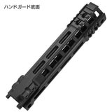 【 E&C 製 】M4 シリーズ対応 GEISSELE SMR Mk4 10" M-LOK ハンドガード レプリカ アルミ合金製 アナダイズド仕上げ