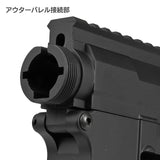 【 E&C 製 】 電動ガン QDV2 対応 VLTOR MUR-1 メタルフレーム & 外装パーツ セット 無刻印 アルミ合金製 [ EC-MP128 ] メタルレシーバー アッパー ロアー