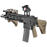 【 E&C 製 】 14mm逆ネジ 対応 Knights Armament KAC QDC 3Prong フラッシュハイダー レプリカ アルミ合金製 BK ブラック