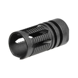 【 E&C 製 】 14mm 逆ネジ 対応 Knights Armament KAC M4QD フラッシュハイダー レプリカ アルミ合金製