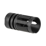 【 E&C 製 】 14mm 逆ネジ 対応 Knights Armament KAC M4QD フラッシュハイダー レプリカ アルミ合金製