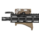 【 E&C 製 】 14mm 逆ネジ 対応 Knights Armament KAC M4QD フラッシュハイダー レプリカ アルミ合金製