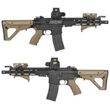 【 E&C 製 】 14mm 逆ネジ 対応 Knights Armament KAC M4QD フラッシュハイダー レプリカ アルミ合金製