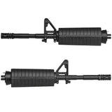 【 E&C 製 】 電動ガン M4 / M16 シリーズ対応 M4 カービン フロント コンバージョン キット (HOPチャンバー、インナーバレル付き） / BK ブラック