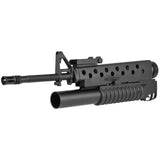 【 E&C 製 】 電動ガン M4/M16シリーズ 対応 M16A3 & M203 グレネードランチャー フロントコンバージョンキット (HOPチャンバー、インナーバレル付き） / BK ブラック