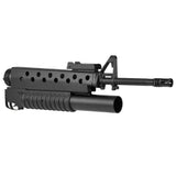 【 E&C 製 】 電動ガン M4/M16シリーズ 対応 M16A3 & M203 グレネードランチャー フロントコンバージョンキット (HOPチャンバー、インナーバレル付き） / BK ブラック