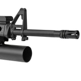 【 E&C 製 】 電動ガン M4/M16シリーズ 対応 M16A3 & M203 グレネードランチャー フロントコンバージョンキット (HOPチャンバー、インナーバレル付き） / BK ブラック