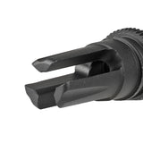 【 E&C 製 】 14mm 逆ネジ 対応 AAC Mini4 サプレッサー サイレンサー & 51T フラッシュハイダー セット レプリカ アルミ合金製