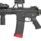 【 E&C 製 】M4 PMAGシリーズ対応 TTI マガジンエクステンション マガジンバンパー レプリカ CNCアルミ合金製 / RED レッド [MP183]