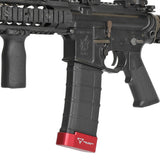【 E&C 製 】M4 PMAGシリーズ対応 TTI マガジンエクステンション マガジンバンパー レプリカ CNCアルミ合金製 / RED レッド [MP183]